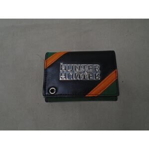 Hunter X Hunter Gon Trifold Green Orange Black Wallet Preowned